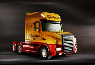 DAF XT con cabina de morro.