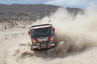 Hino es una marca poco vista en Europa.