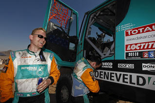 Gerard de Rooy, hijo de un mito del Dakar, dispuesto a lograr sus propios éxitos.