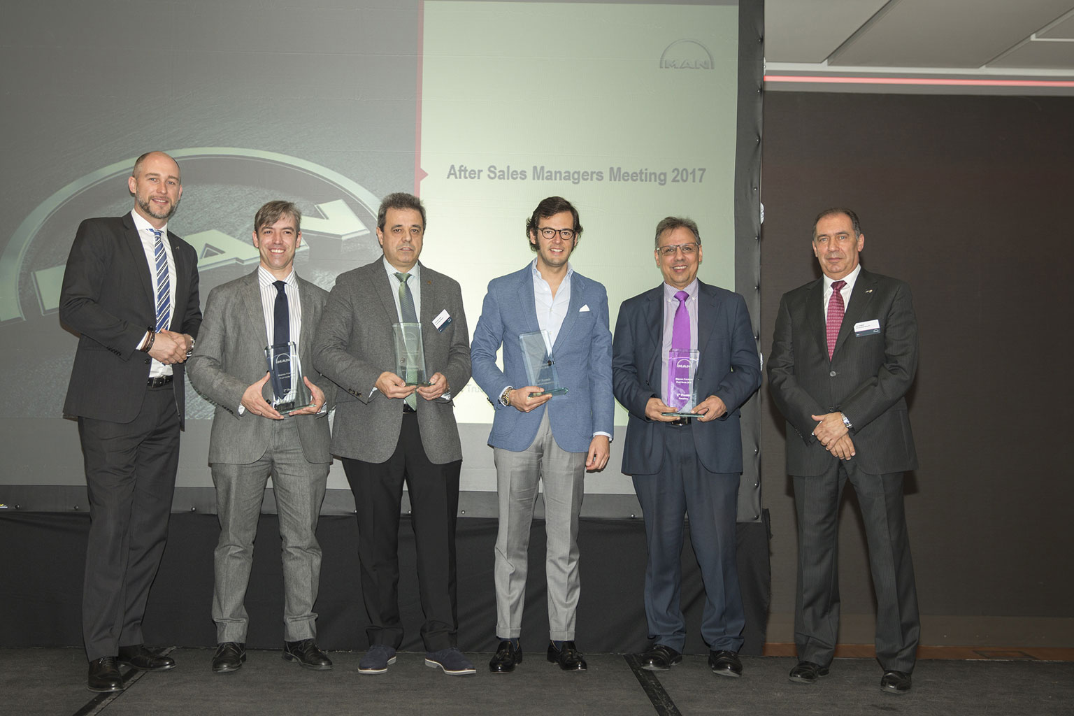 MAN Truck & Bus Iberia premia las mejores prácticas en su red de Post-Venta