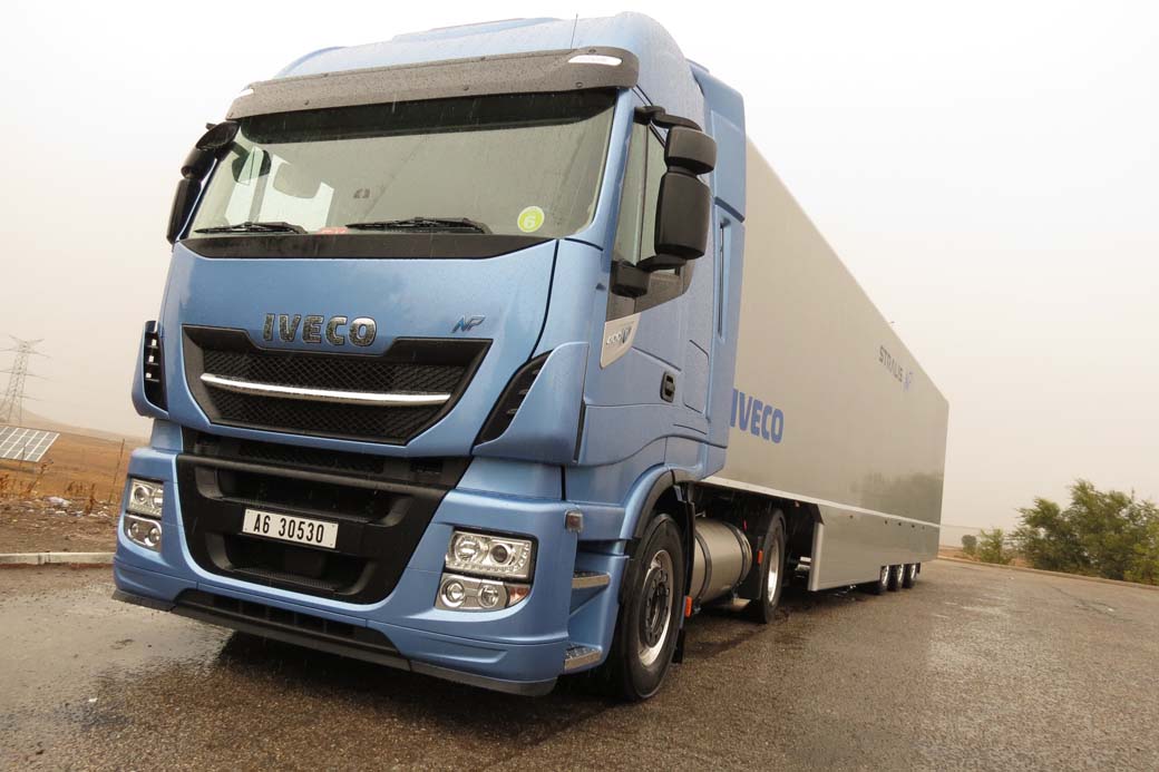 Comparativo rendimiento IVECO Stralis XP 480 diesel versus IVECO Stralis NP GNL 400