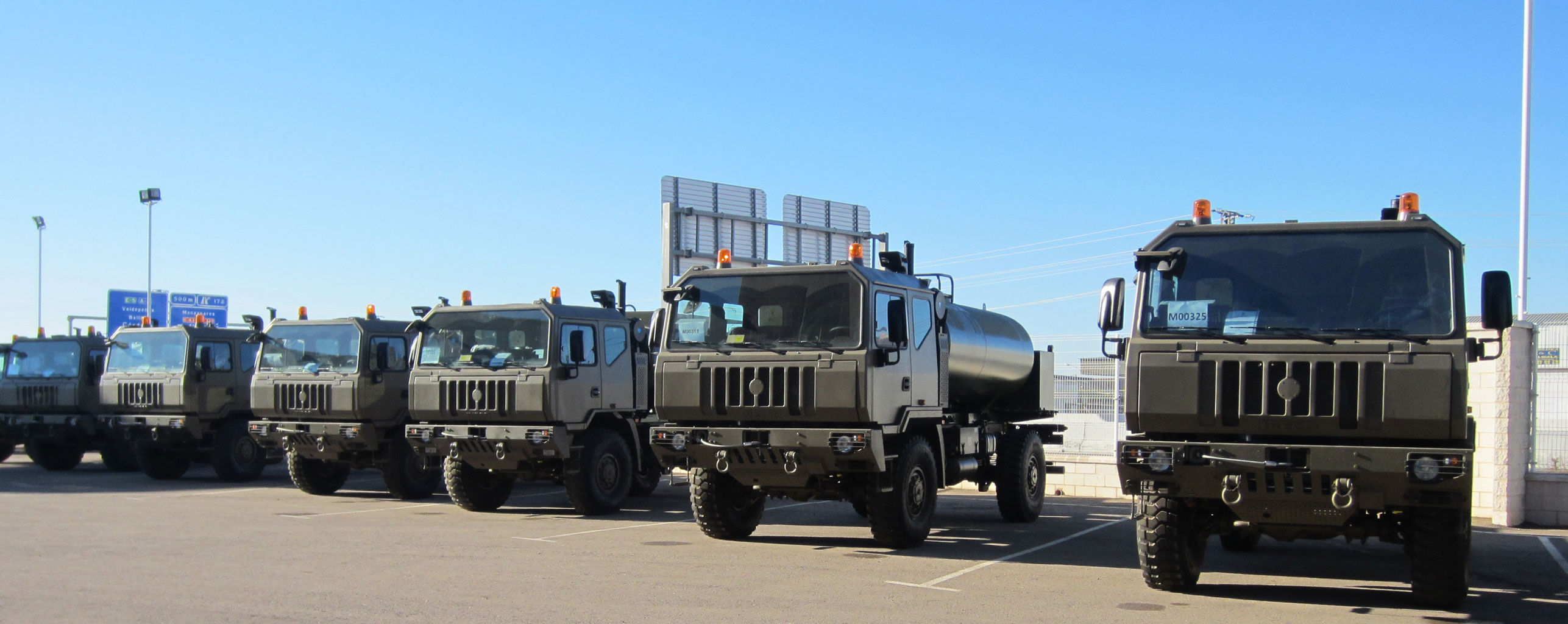 El Ministerio de Defensa Español recibe los primeros Iveco Defence Vehicles