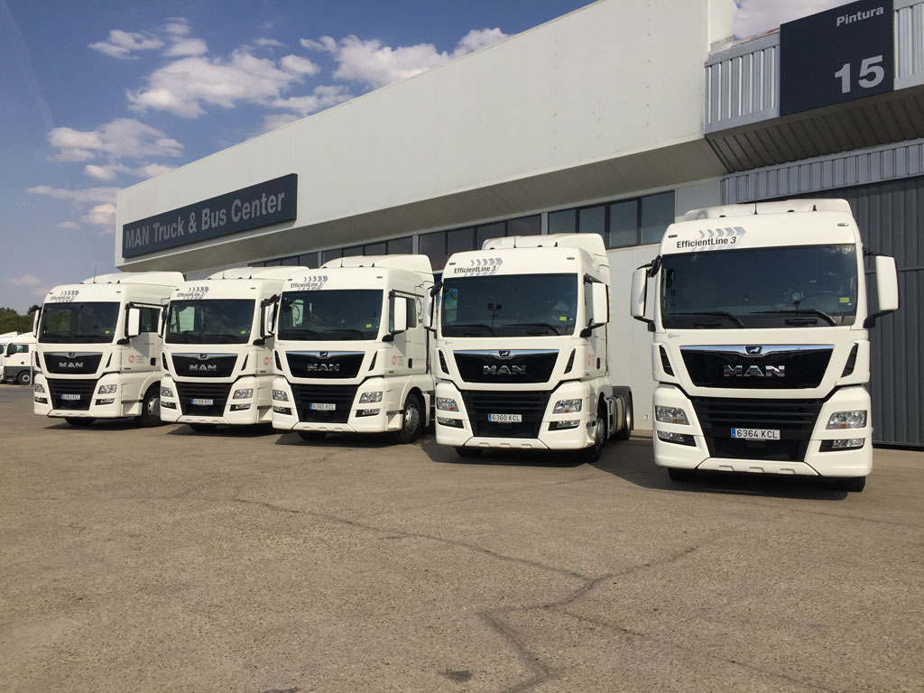 Gamertrans Norte se refuerza con 10 MAN TGX EfficientLine 3