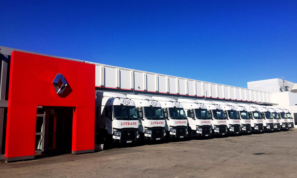 Lotrans renueva su flota con Renault Trucks T