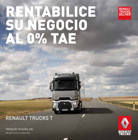 Renault Trucks presenta una campaña de financiación para la Gama T