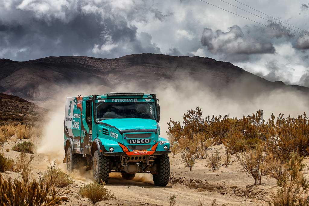 El equipo Petronas De Rooy Iveco listo para los rallies más duros
