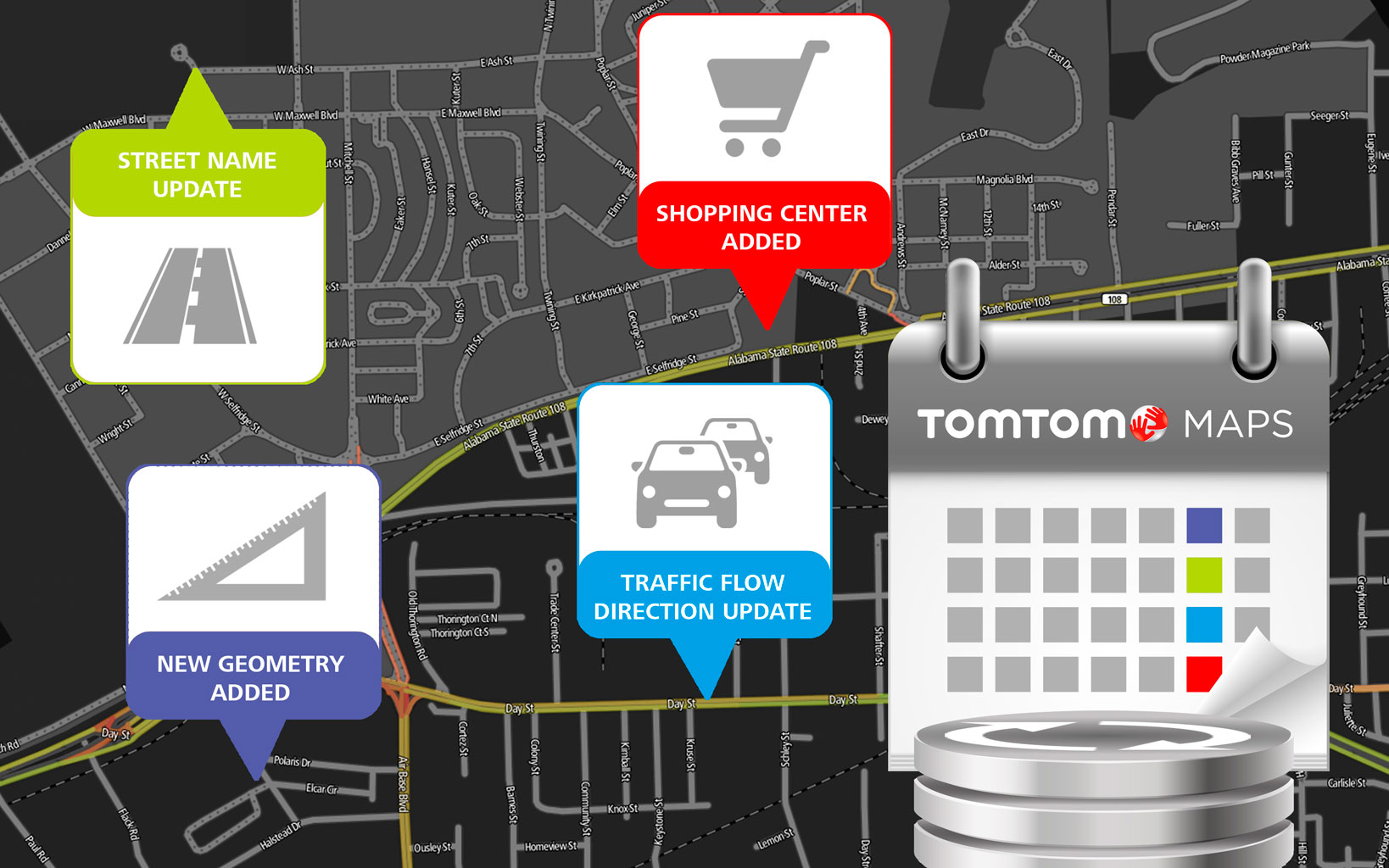 TomTom actualizará el mapa cada semana