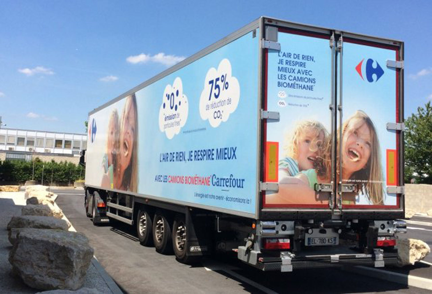 ENGIE y Carrefour abren una estación de GNV en París