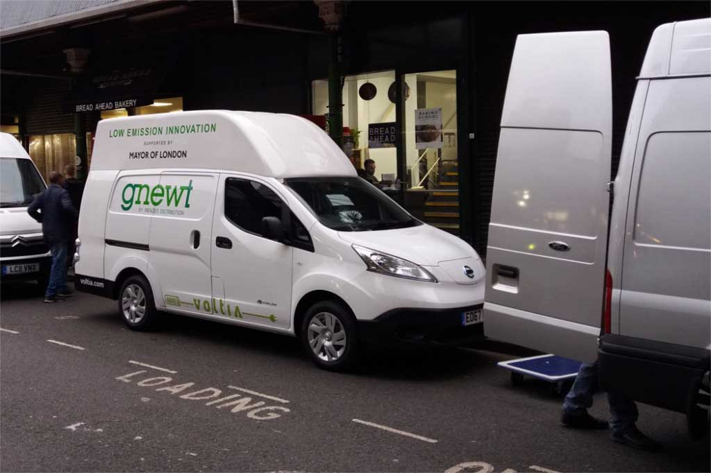 Nissan e-NV200 MAXI furgoneta eléctrica ampliada por Voltia