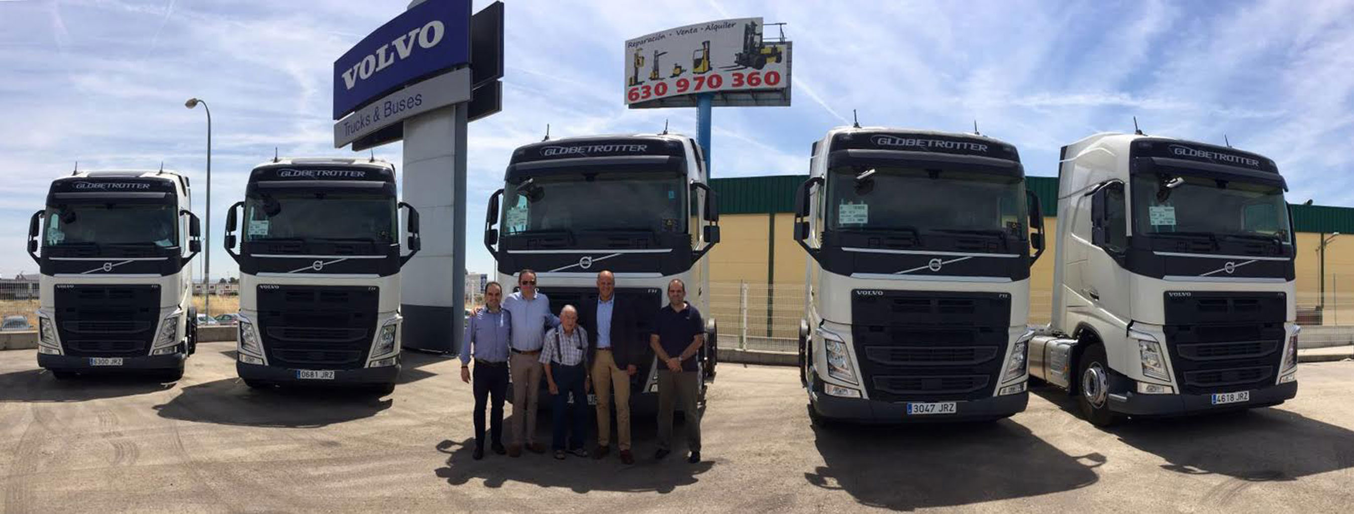 Avitrans Urgente recibe 10 Volvo FH 460 con configuración megacamión