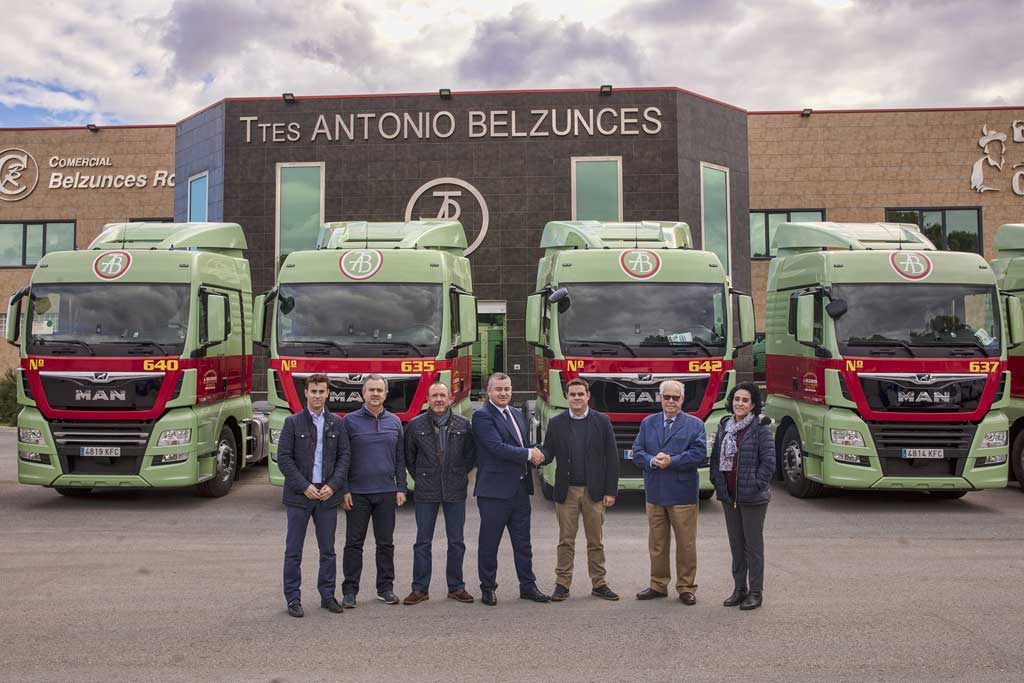 10 nuevos MAN TGX para Transportes Belzunces