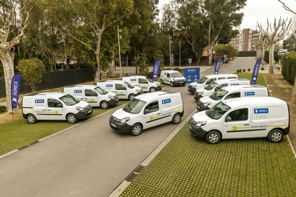 25 nuevos vehículos eléctricos para Sorea