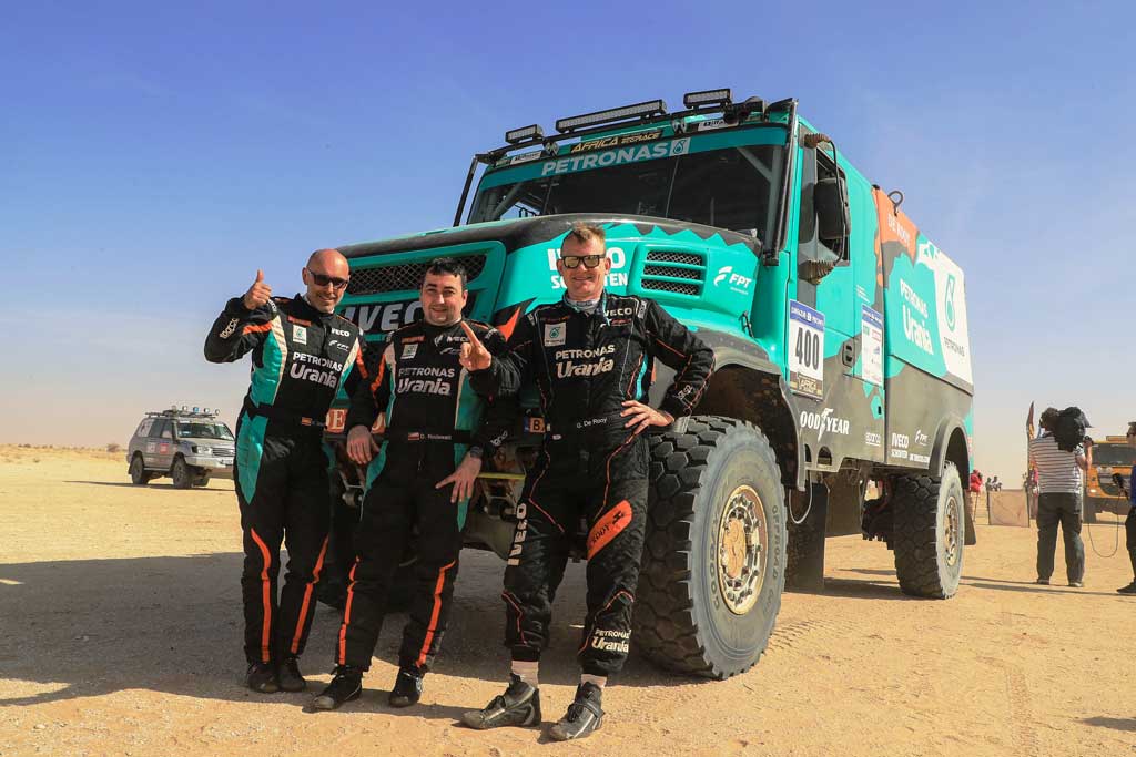 De Rooy se lleva el Africa Eco Race 2018 en la categoría de camiones