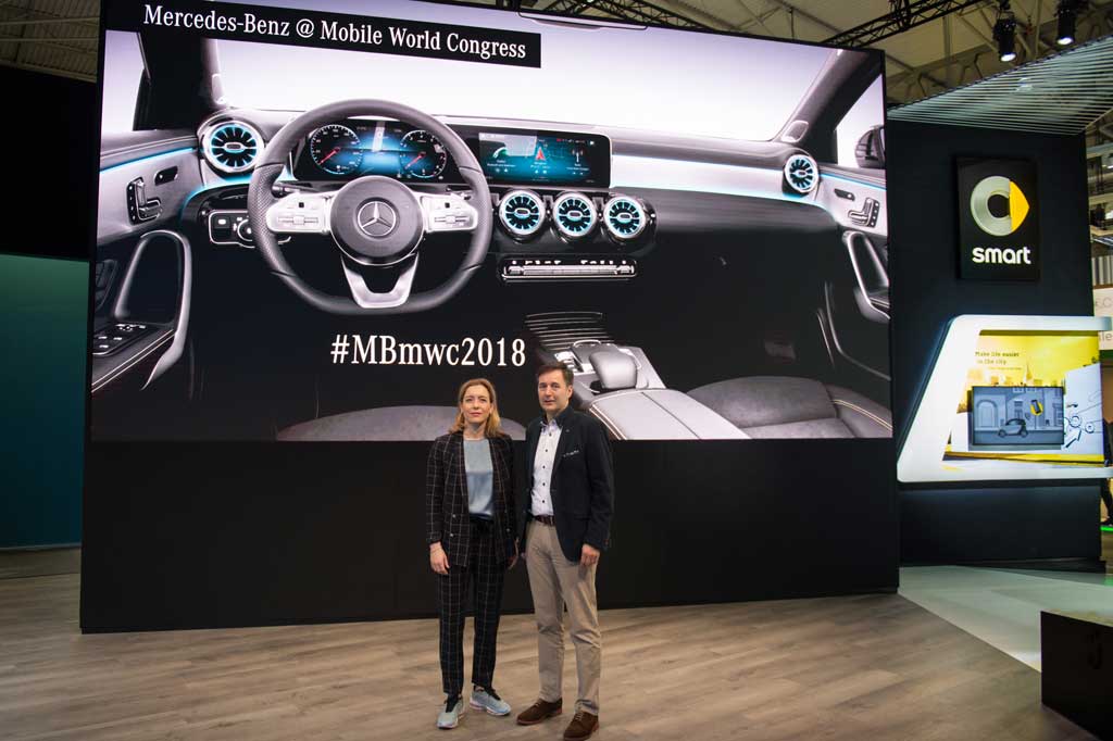 Novedades de Mercedes-Benz en el MWC 2018