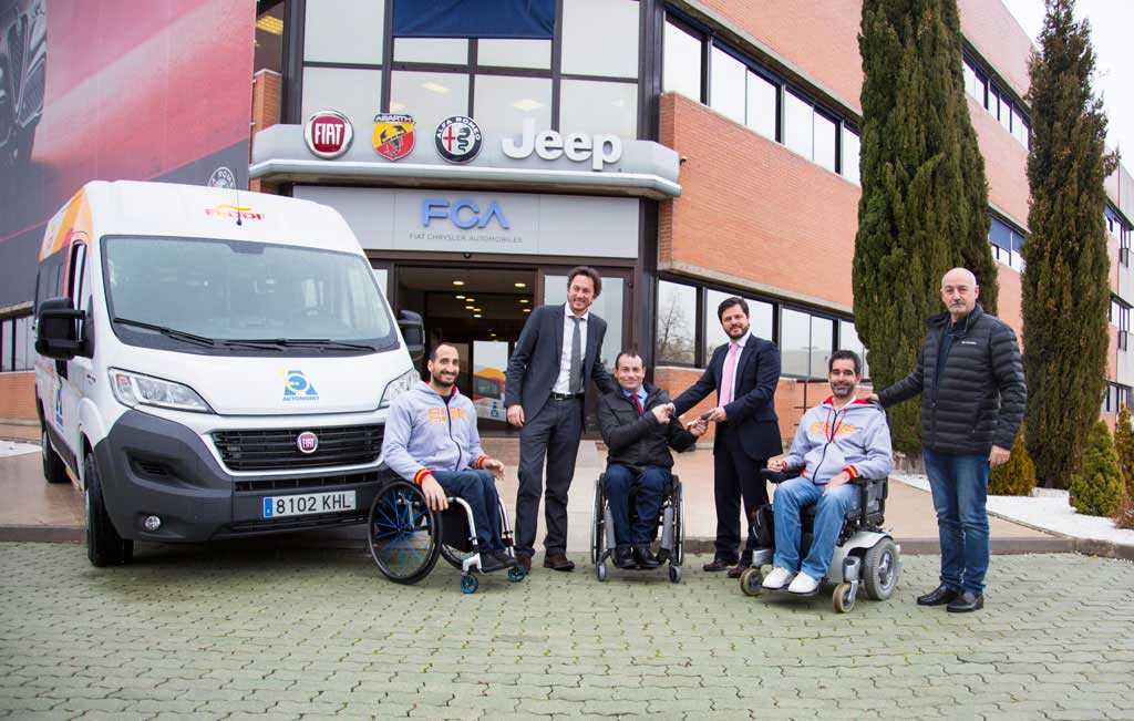 El programa Autonomy de FCA, con la Federación Española de Discapacidad Física