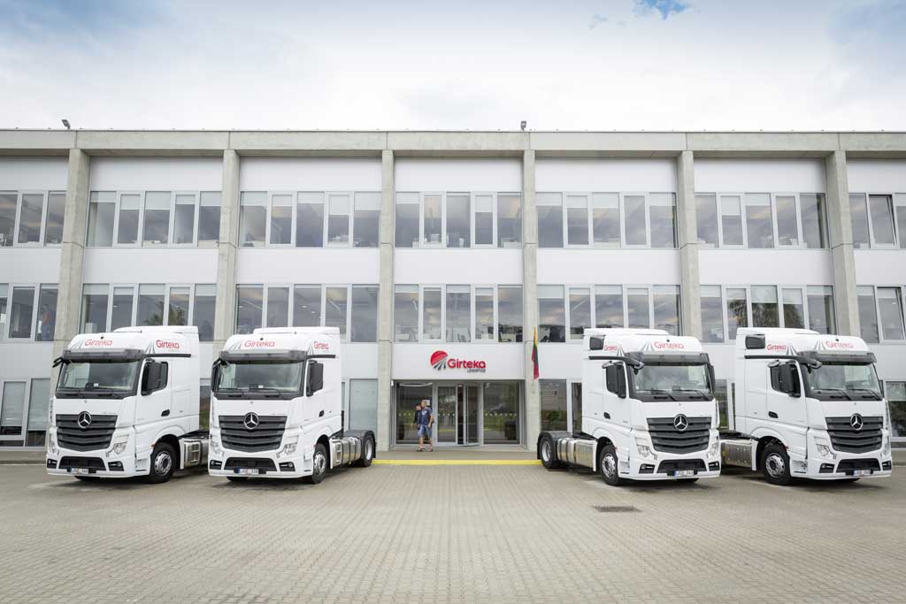 Giterka Logistics elige Goodyear como su proveedor de neumáticos principal