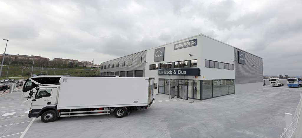 Abra Motor amplía la cobertura de servicio oficial Man en el País Vasco