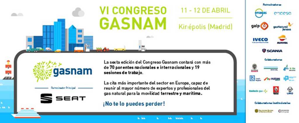 Cuestiones de movilidad tendrán respuesta en el VI Congreso Gasnam Cuestiones de movilidad tendrán respuesta en el VI Congreso Gasnam