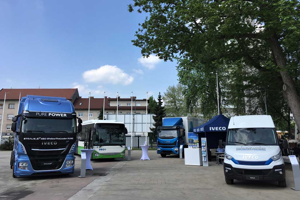 Iveco presenta su gama completa de vehículos de gas natural