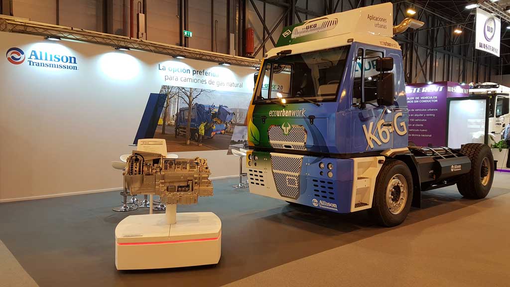 Allison Transmission presenta el camión K6-G de Urovesa