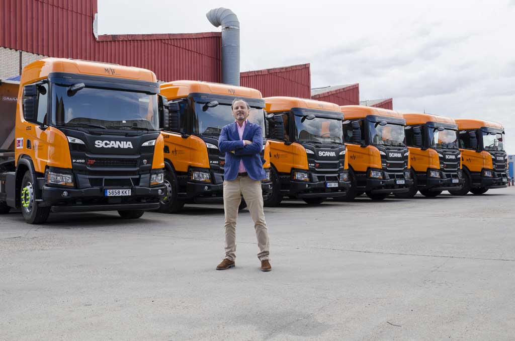El Grupo Mat se hace con 6 camiones Scania P450 XT