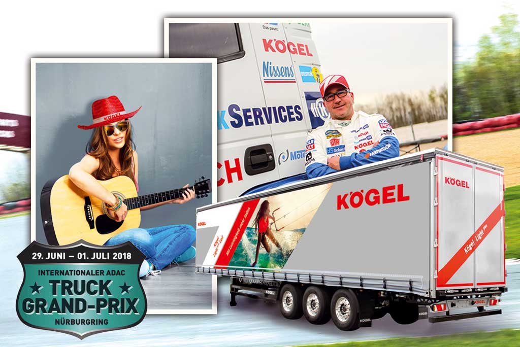 Kögel vuelve a participar en el Truck-Grand-Prix 2018