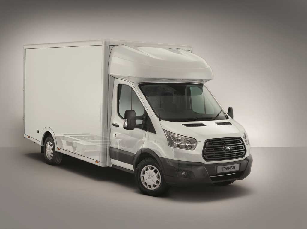 La nueva Ford Transit Chasis, preparada para entregas más fáciles