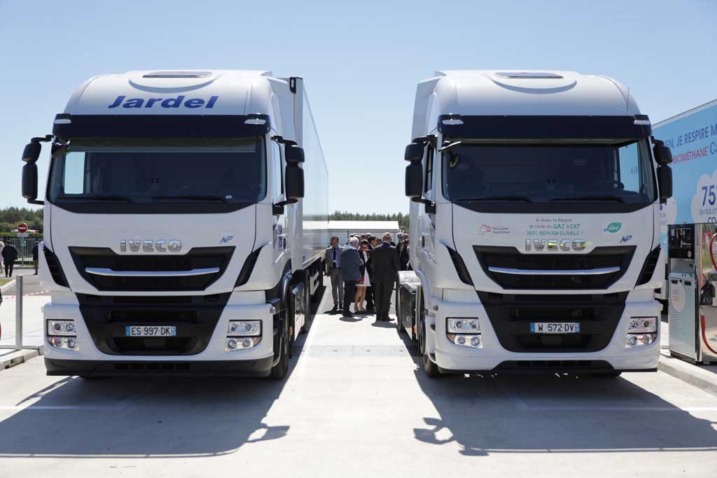 Iveco apoya la planta y la estación de biometano en Francia