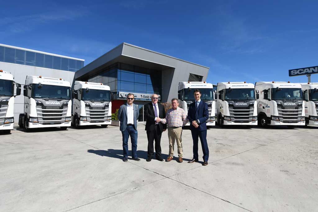 Transportes Juan José Gill S.L. incorpora 10 unidades Scania