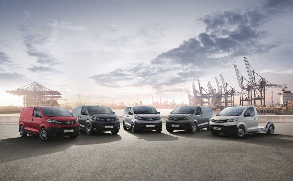 Llega la nueva gama 2019 de Toyota Proace