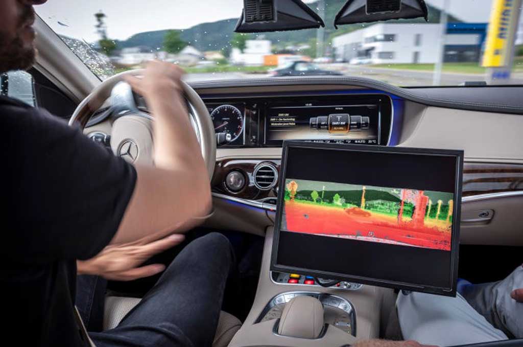 Los sensores más potentes del equipo Daimler-Bosch