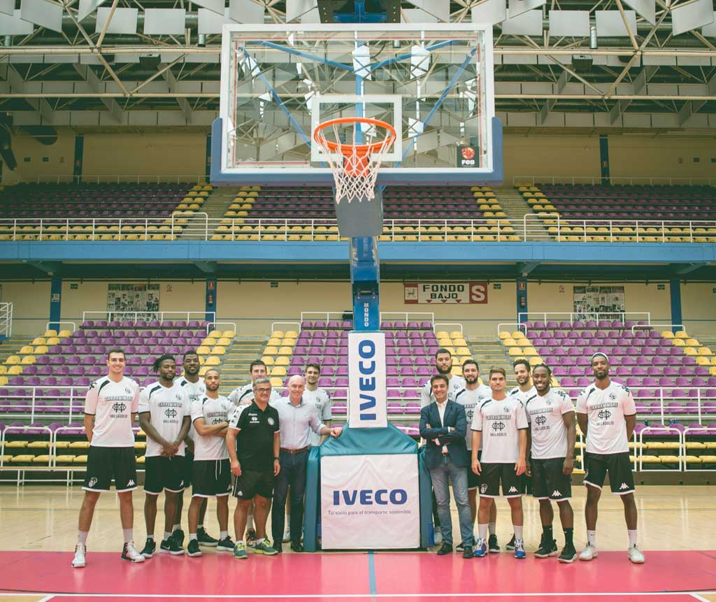 Iveco amplía su compromiso con el CBC Valladolid