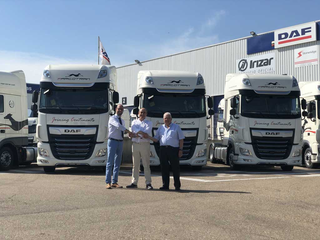 Marcotran apuesta por el nuevo DAF XF480 para ampliar su flota