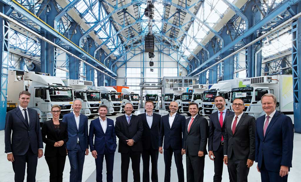 Austria pone en circulación los camiones eléctricos MAN