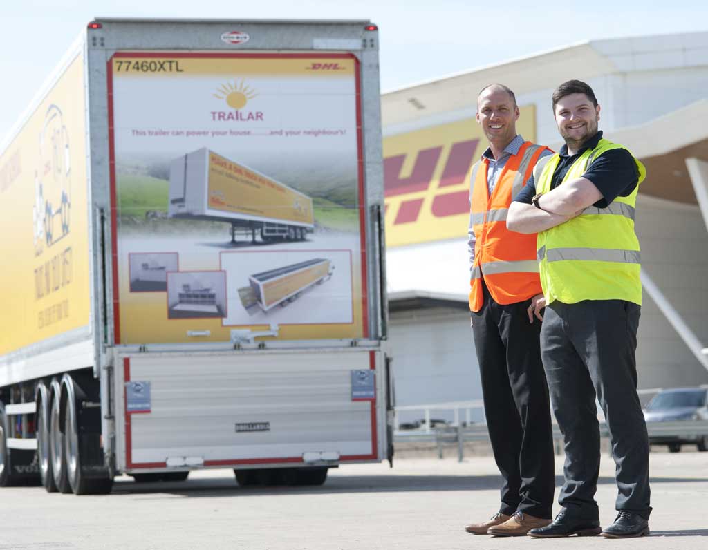 Deutsche Post DHL Group recarga sus camiones con energía solar Deutsche Post DHL Group recarga
