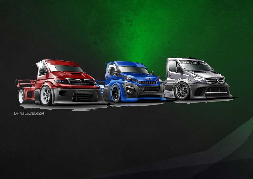 Nueva serie de carreras de camiones ligeros para 2020 Nueva serie de carreras de camiones ligeros