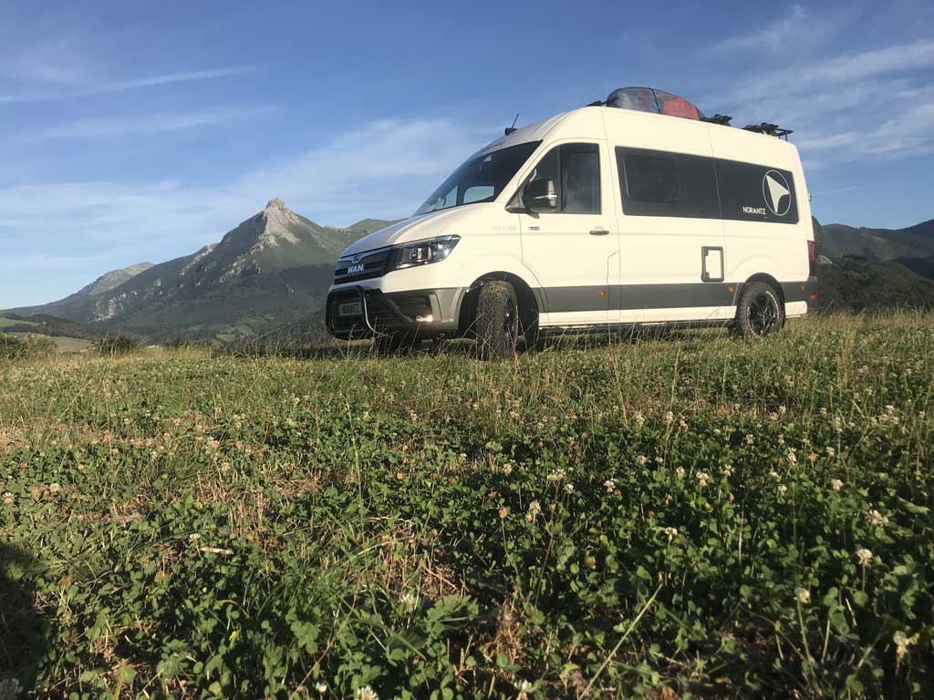 La MAN TGE presenta su primera versión camper 4×4 en España