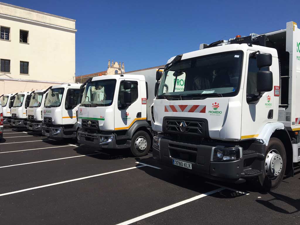 Renault Trucks al frente de los servicios medioambientales de Badajoz