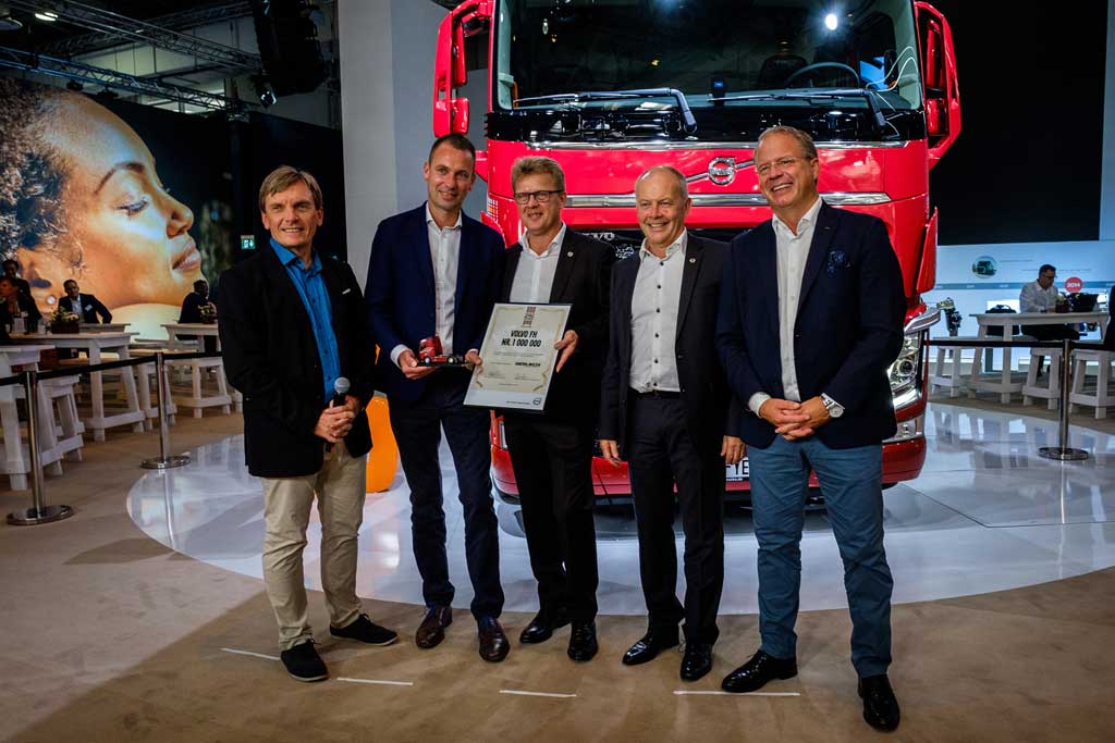 Se entrega el Volvo FH número 1 millón