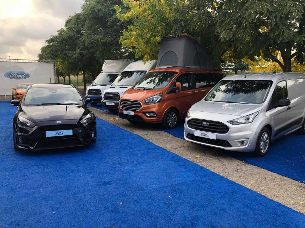La nueva cara de las Ford Transit