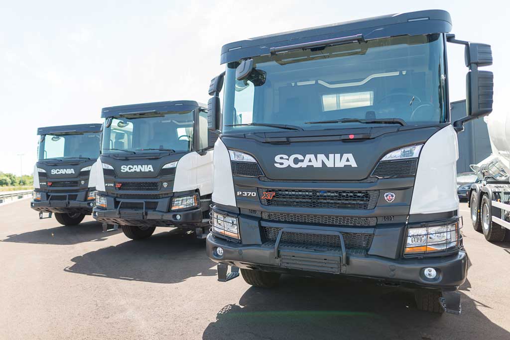 Comercial Iberoamericana de Servicios incorpora 4 hormigoneras Scania