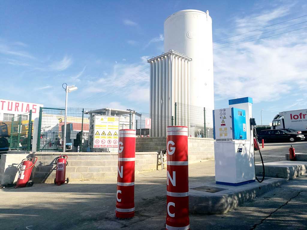 HAM abre una gasinera en Asturias