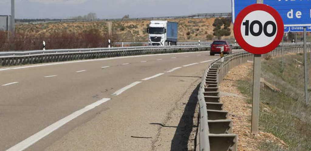 El peligroso asfaltado del tramo León-Benavente