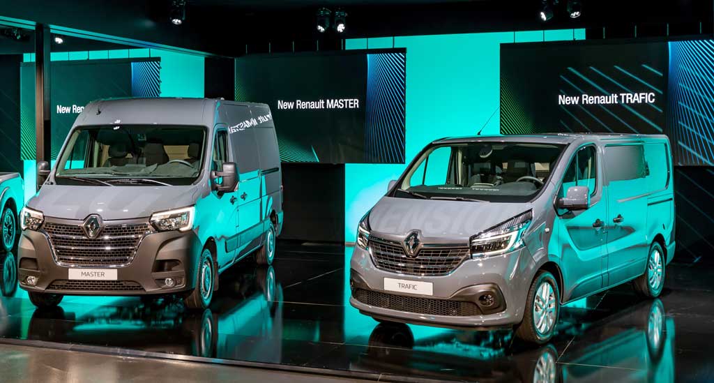 Renault presenta cuatro vehículos comerciales nuevos