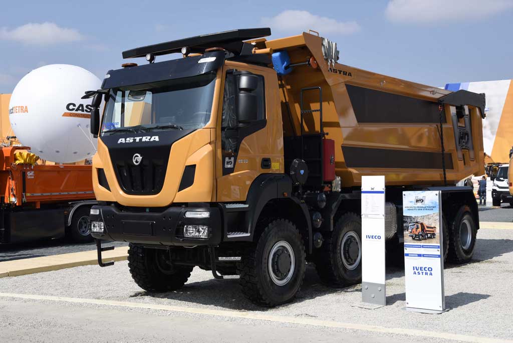 Iveco presenta su oferta para la construcción en Bauma 2019
