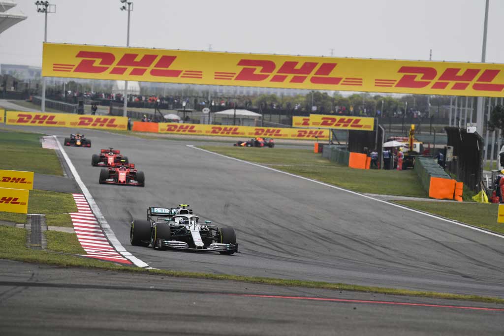 DHL entrega la Fórmula 1 en España