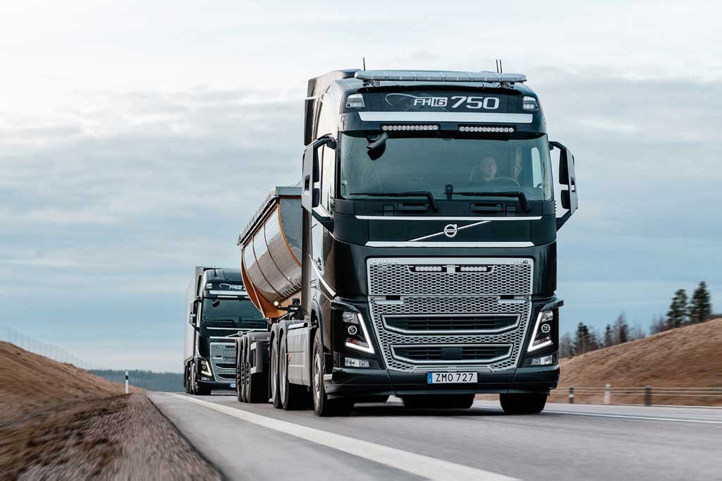 Volvo Trucks ayuda a los conductores a mantener la distancia