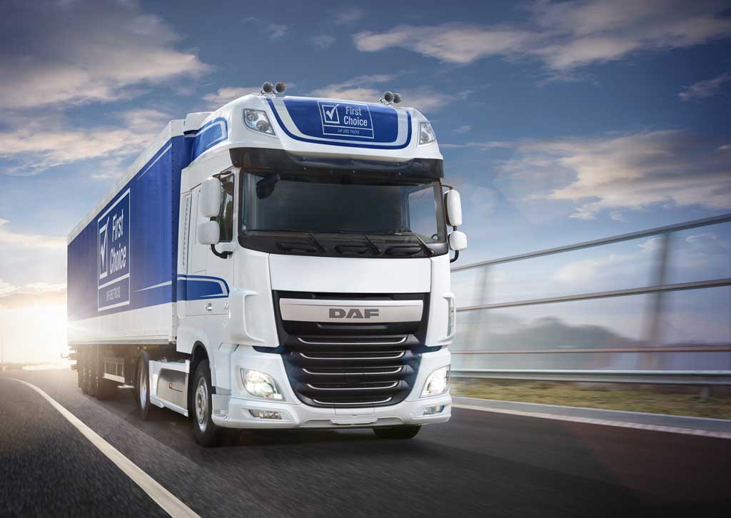 DAF lanza camiones First Choice seminuevos con garantía completa