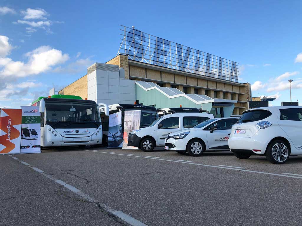 Aviapartner lleva la movilidad eléctrica al sector del handling aeroportuario