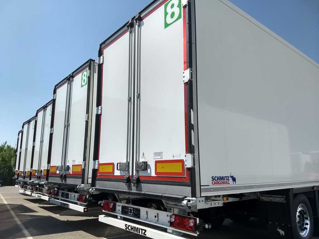 Acotral incorpora 200 semirremolques frigoríficos de Schmitz Cargobull